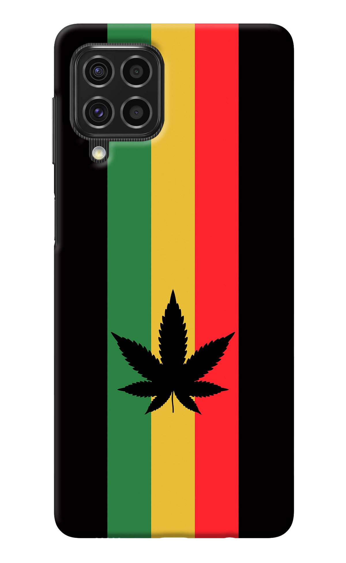 Weed Flag Samsung F62 Back Cover