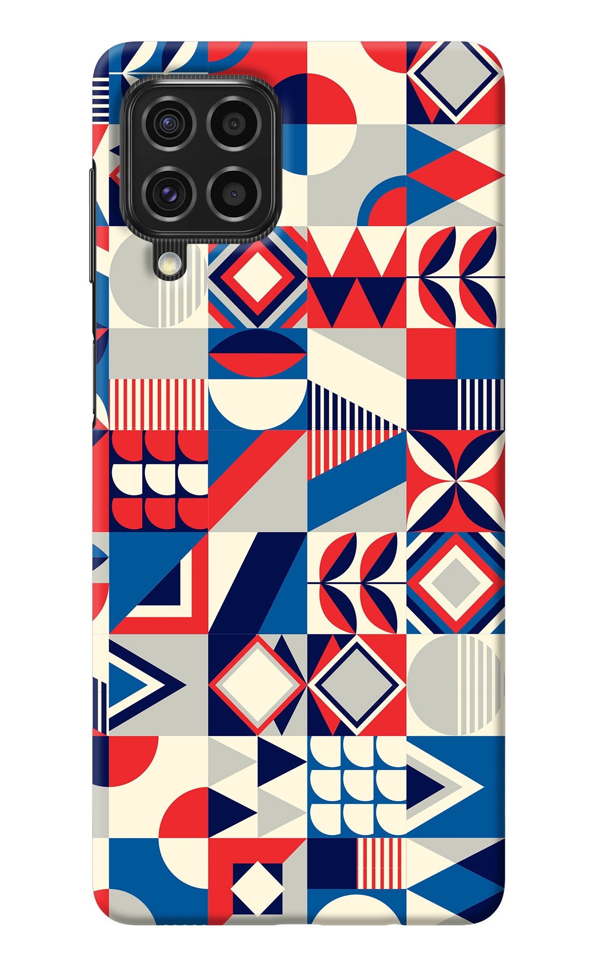 Colorful Pattern Samsung F62 Back Cover