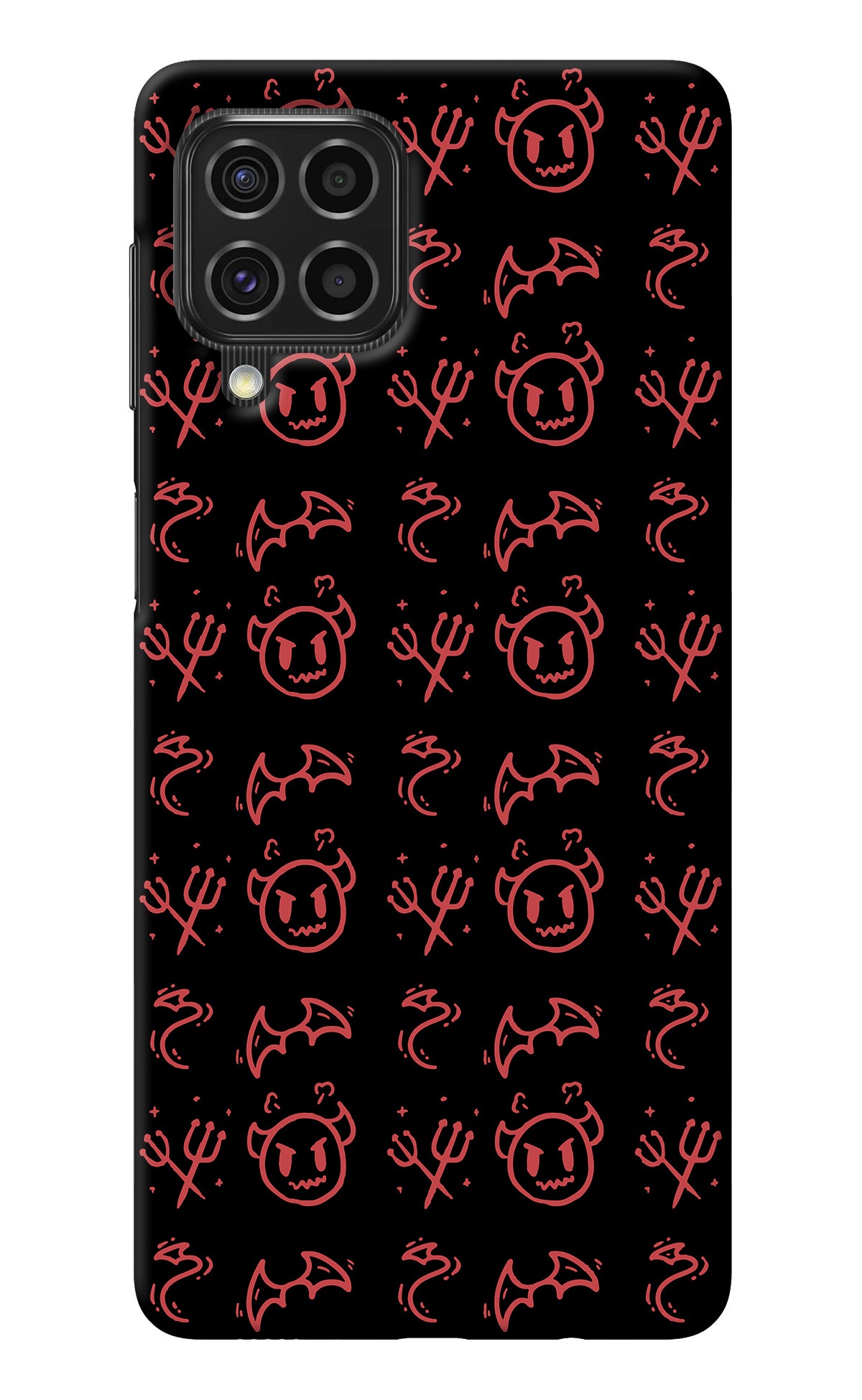 Devil Samsung F62 Back Cover