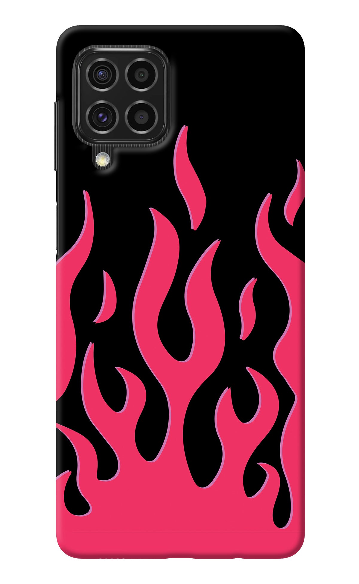 Fire Flames Samsung F62 Back Cover