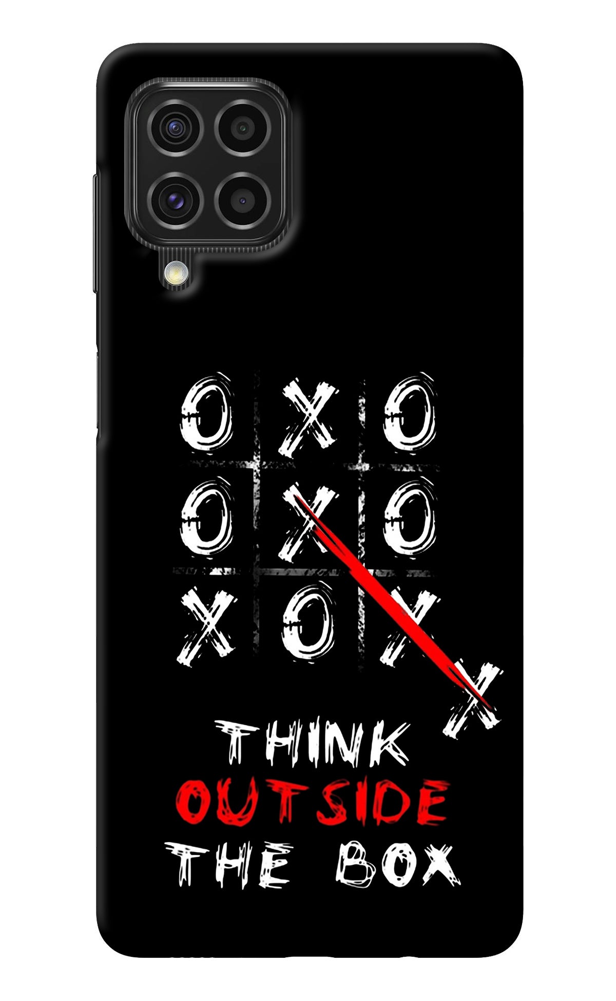 Think out of the BOX Samsung F62 Back Cover