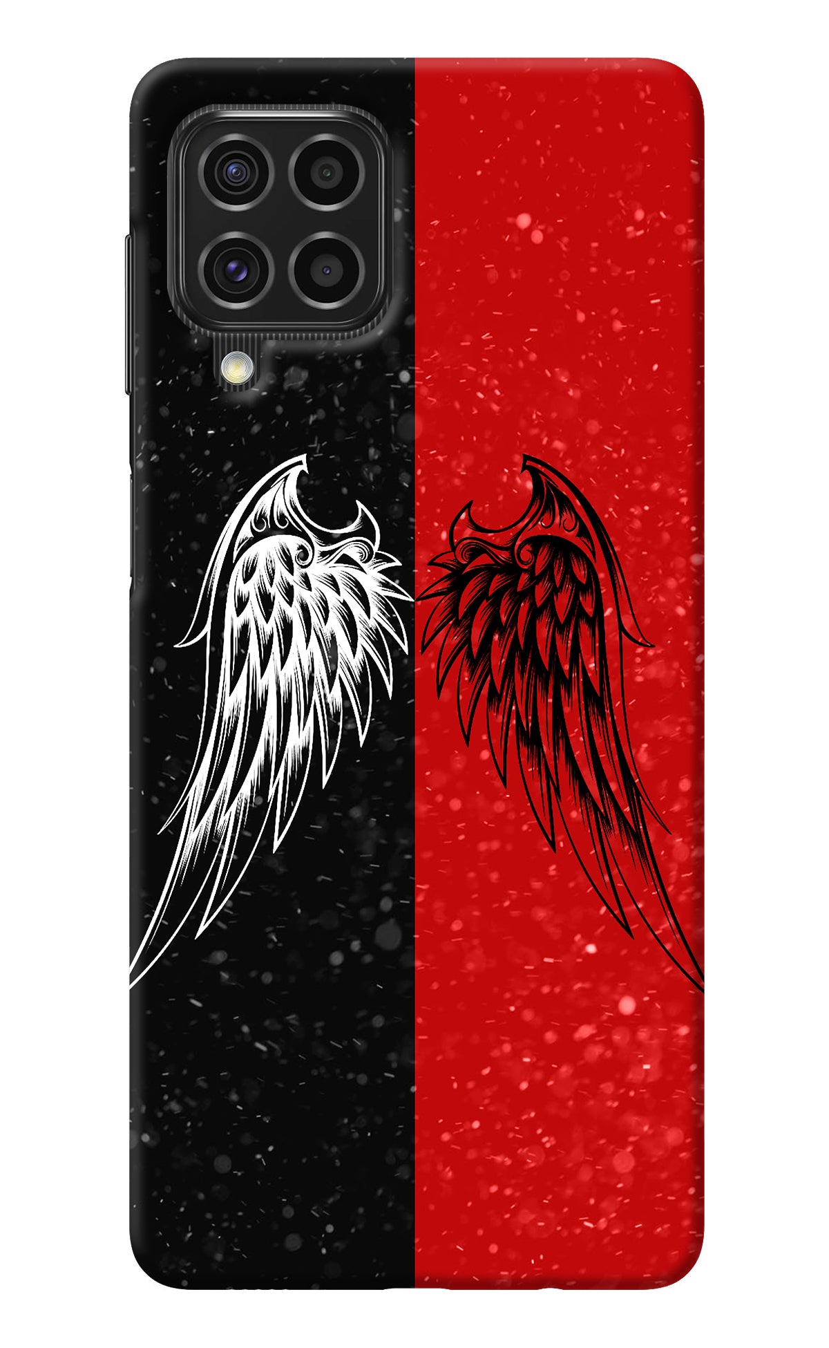 Wings Samsung F62 Back Cover