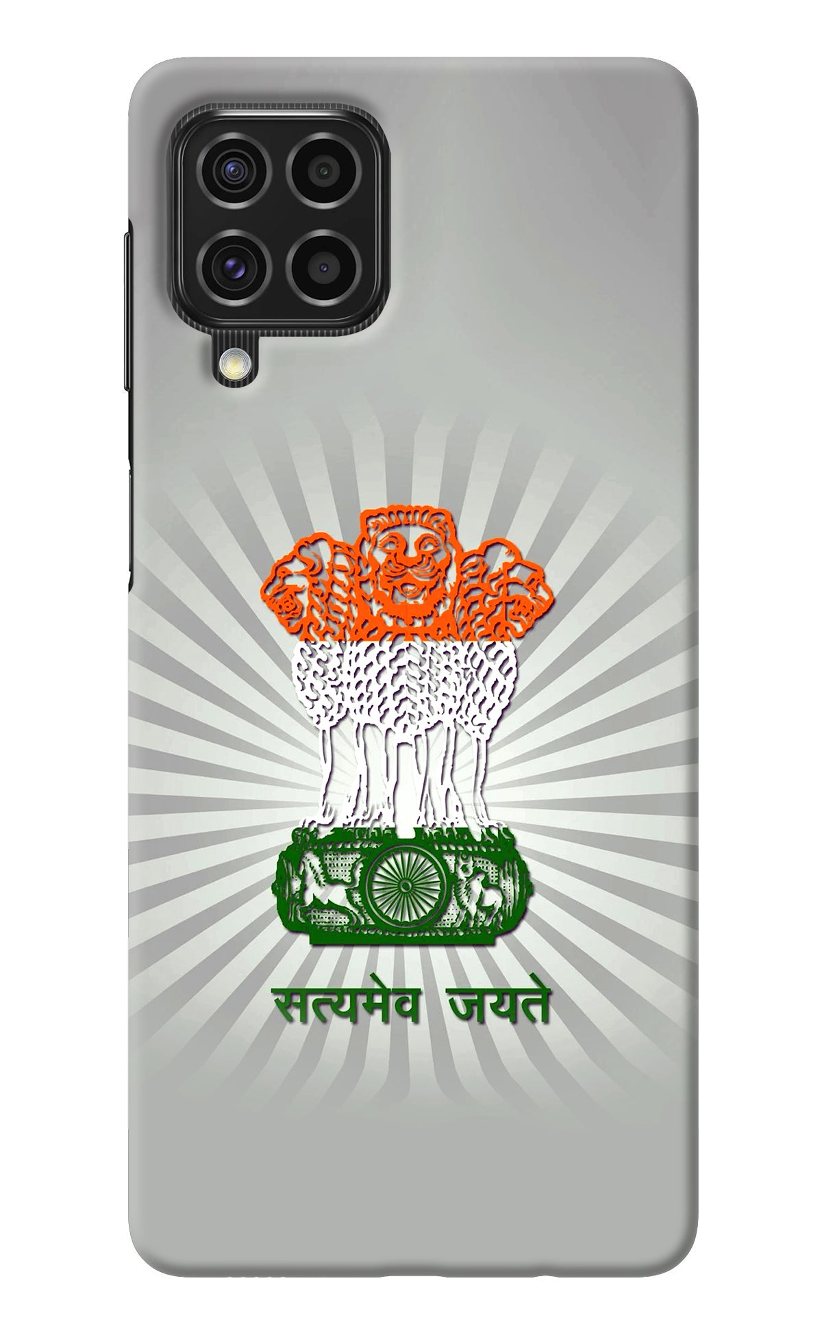 Satyamev Jayate Art Samsung F62 Back Cover