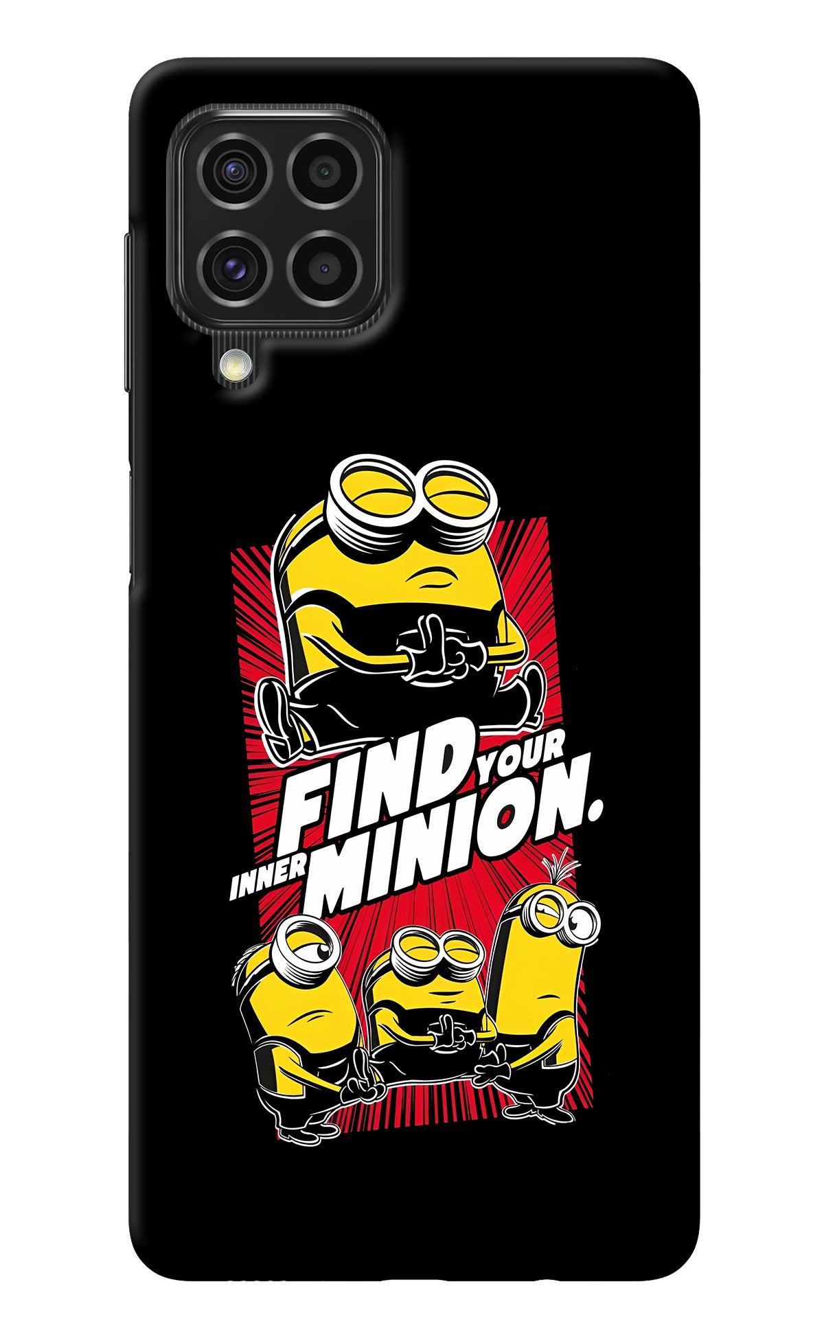 Find your inner Minion Samsung F62 Back Cover