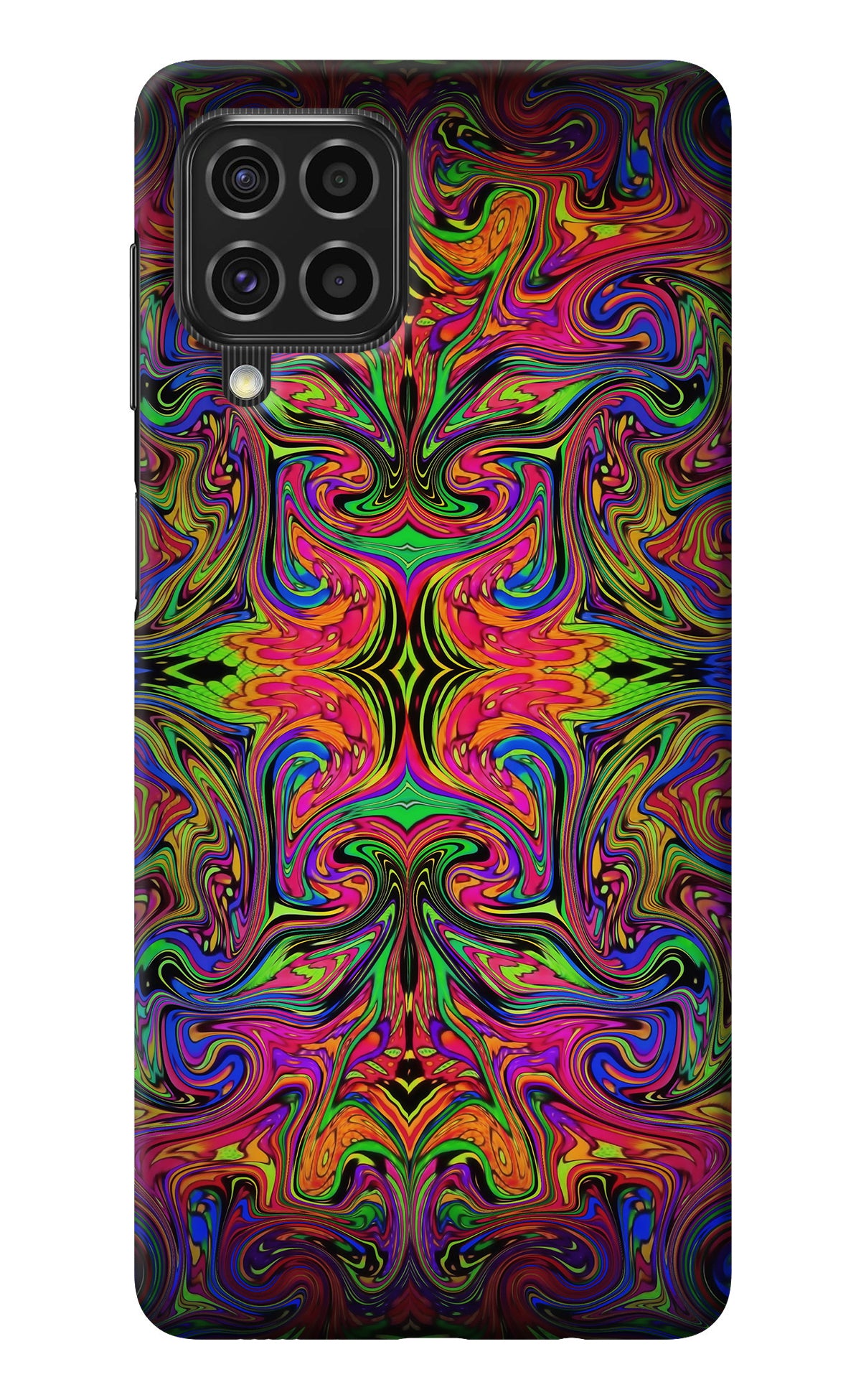 Psychedelic Art Samsung F62 Back Cover