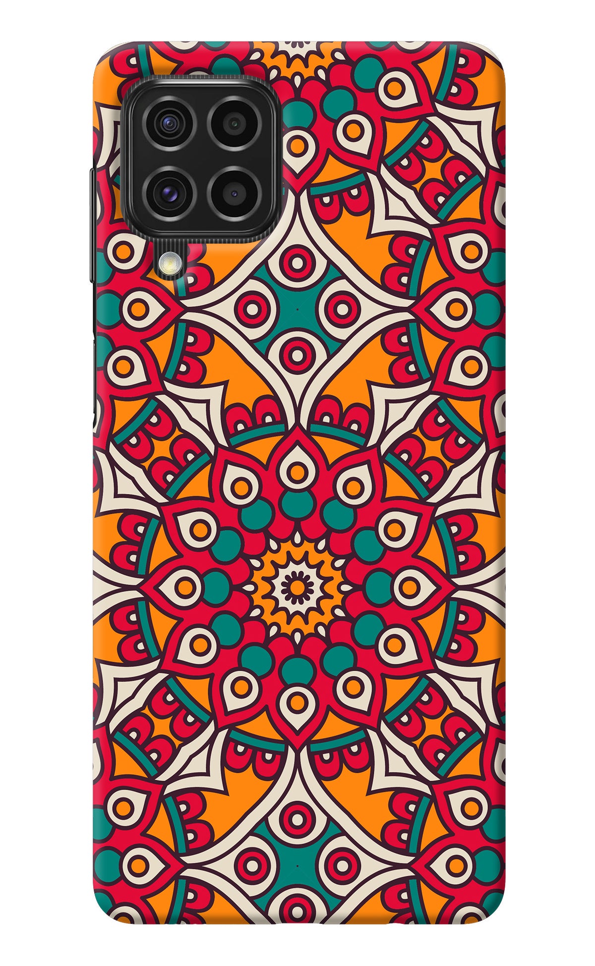 Mandala Art Samsung F62 Back Cover