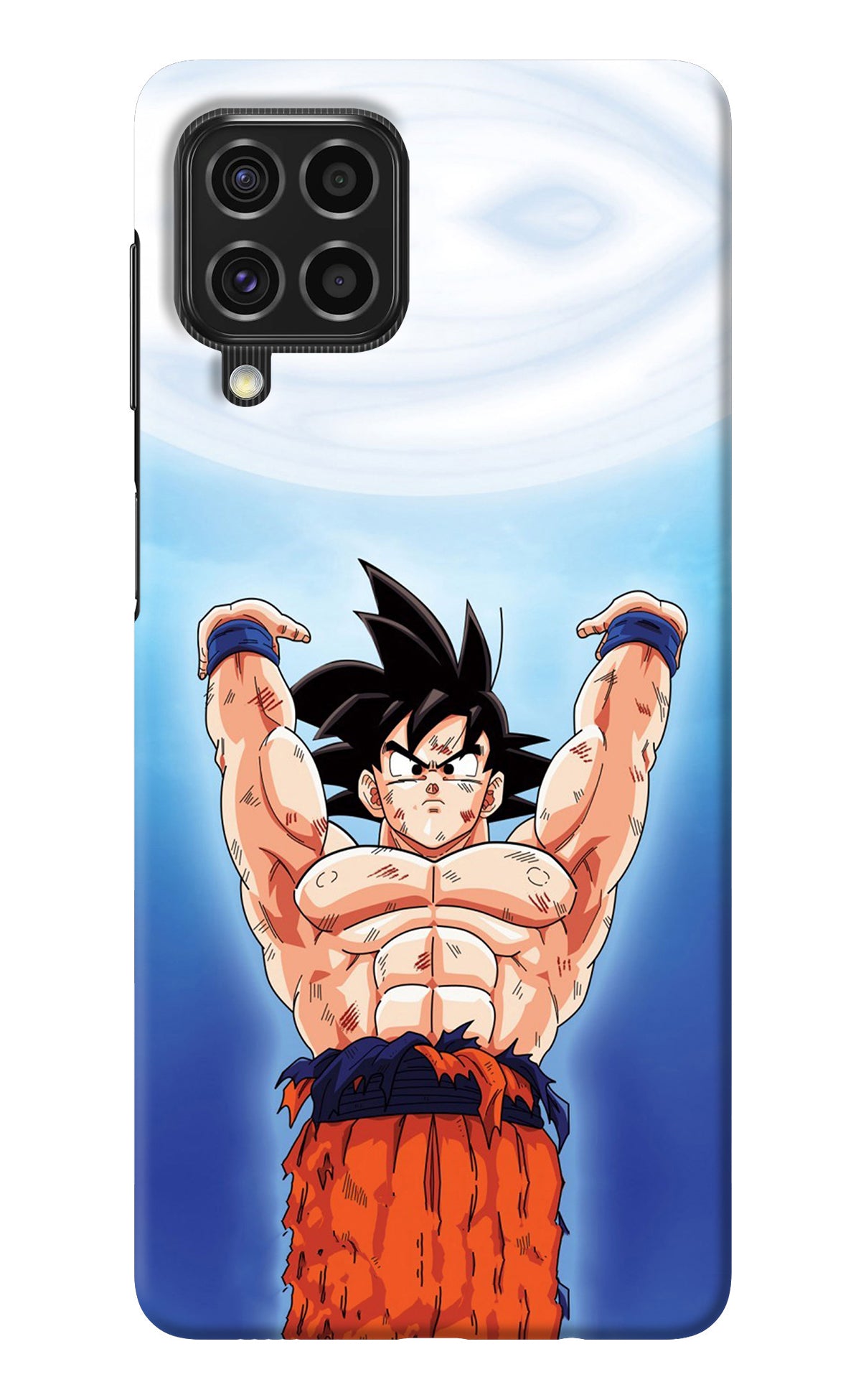 Goku Power Samsung F62 Back Cover