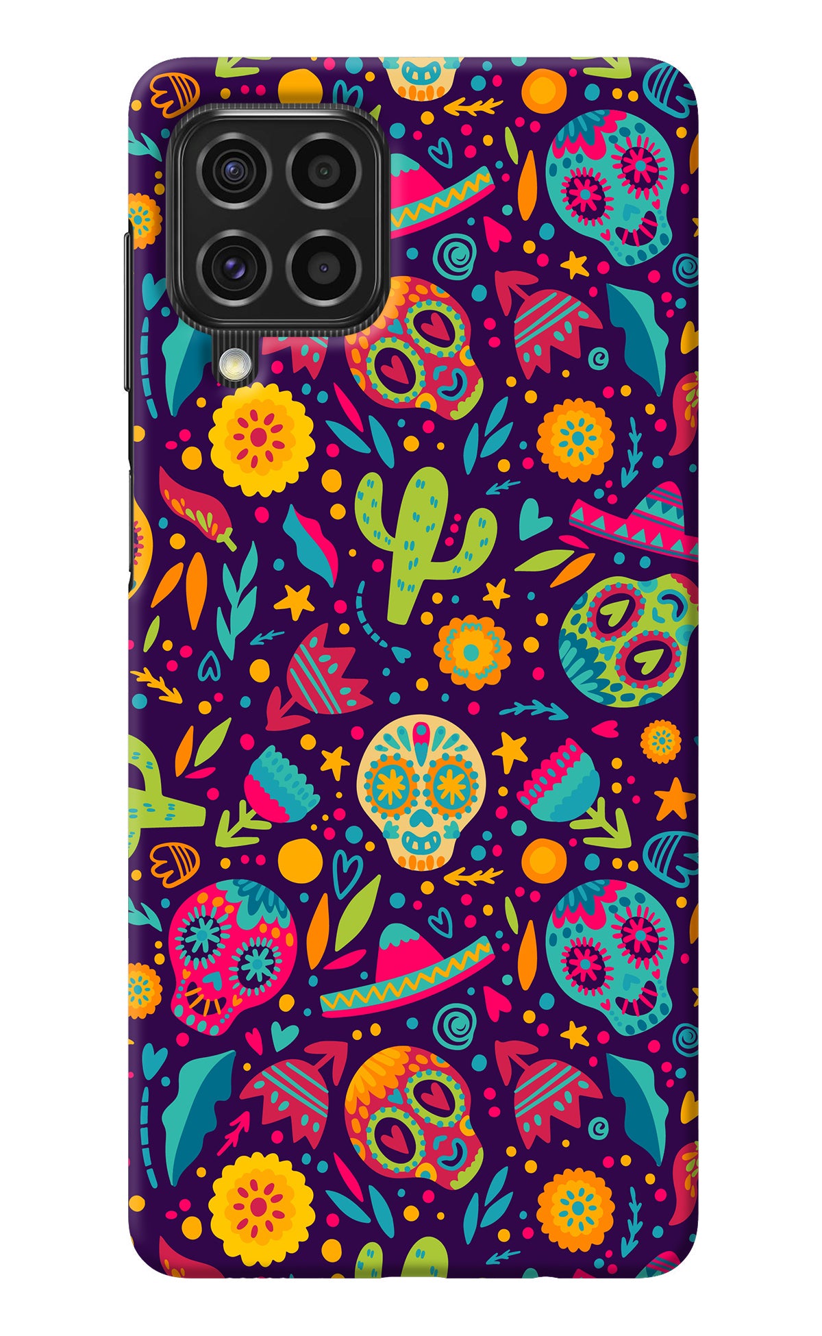 Mexican Design Samsung F62 Back Cover