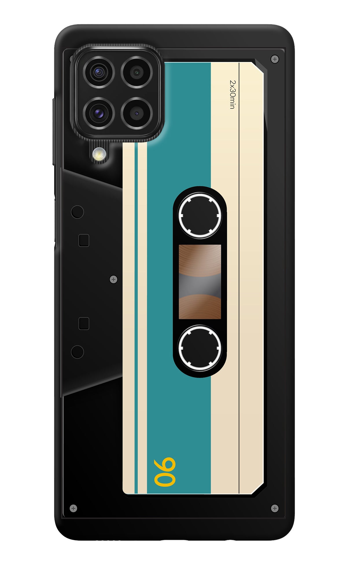 Cassette Samsung F62 Back Cover