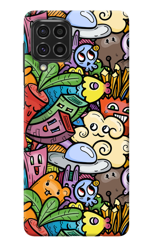 Veggie Doodle Samsung F62 Back Cover