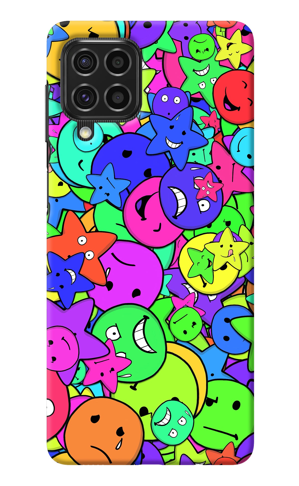 Fun Doodle Samsung F62 Back Cover
