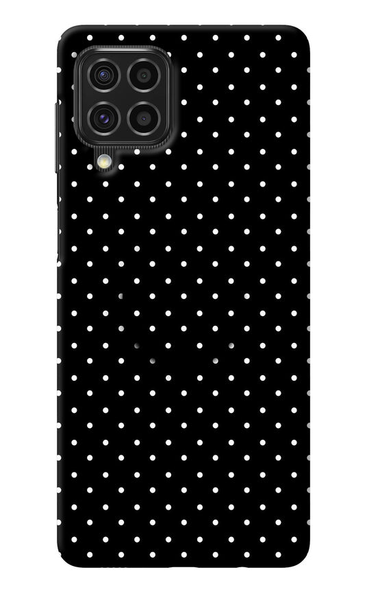White Dots Samsung F62 Pop Case