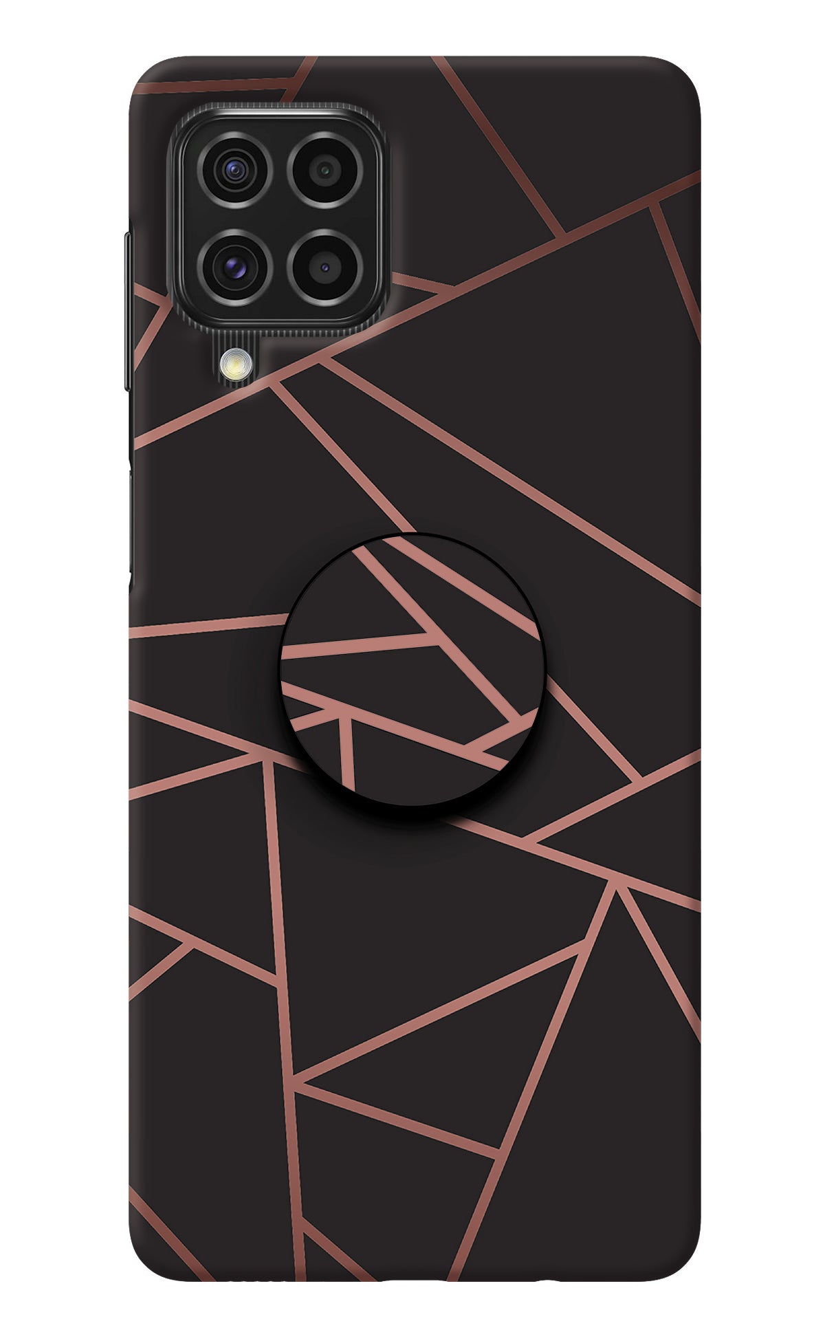 Geometric Pattern Samsung F62 Pop Case