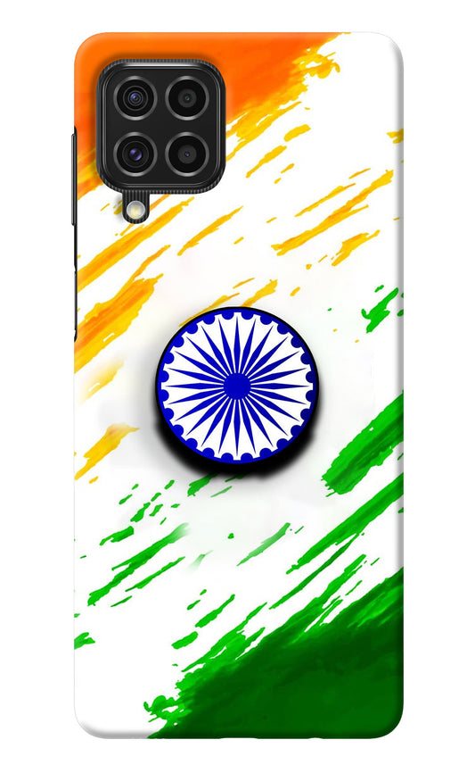 Indian Flag Ashoka Chakra Samsung F62 Pop Case