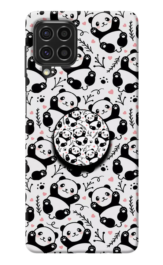 Cute Panda Samsung F62 Pop Case