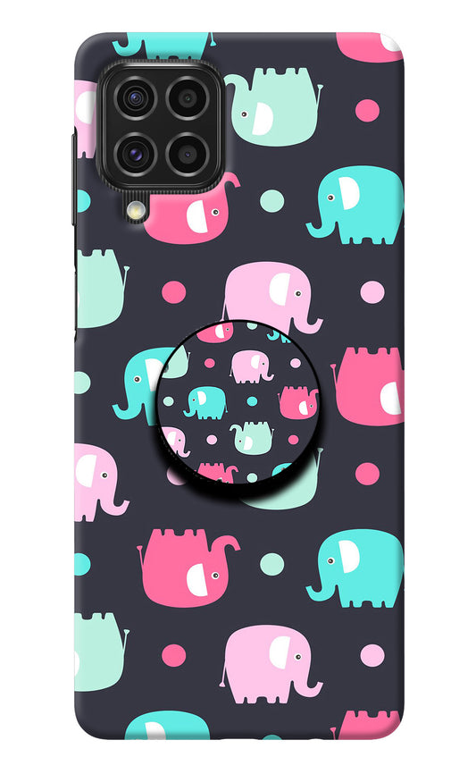 Baby Elephants Samsung F62 Pop Case