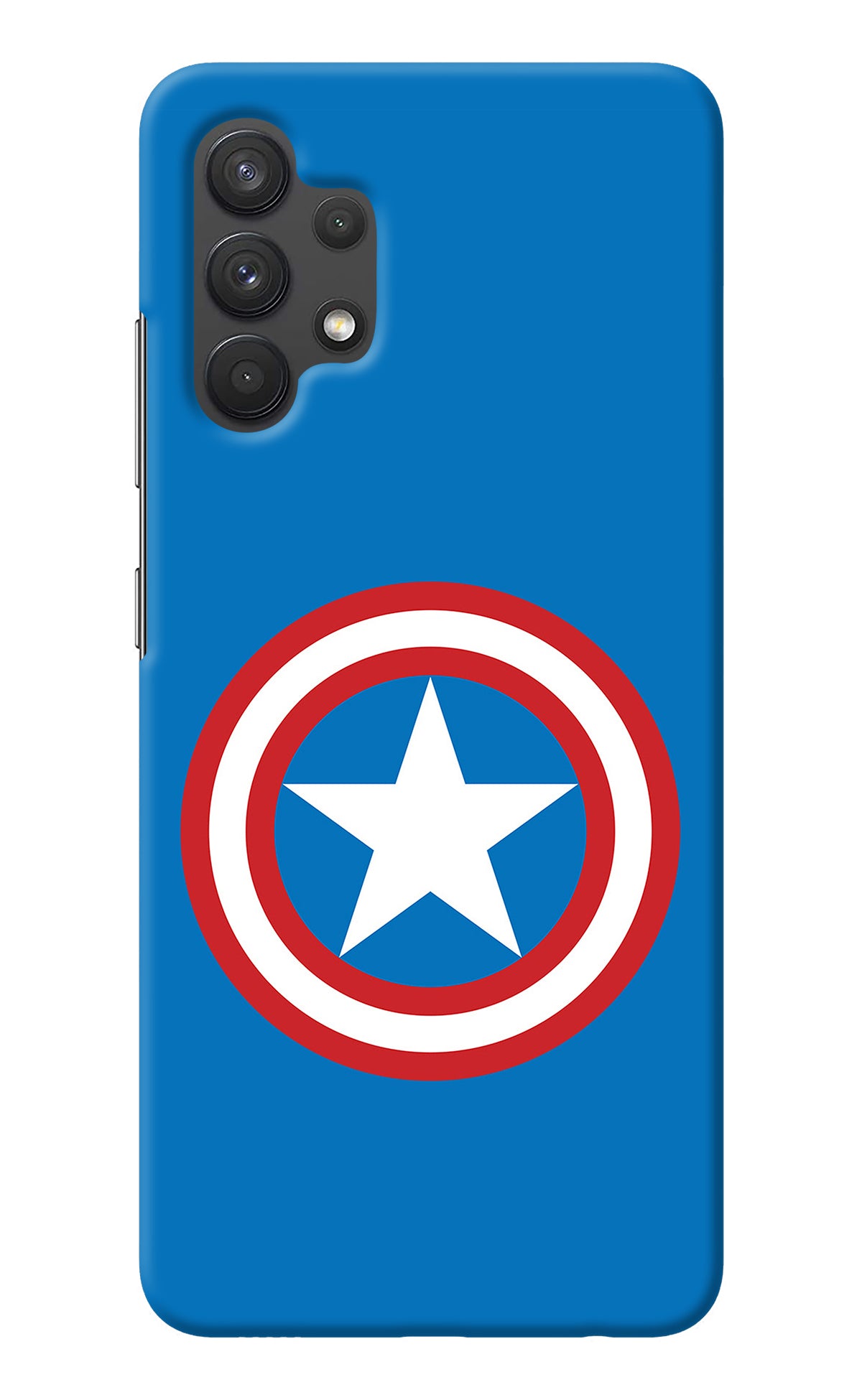 Captain America Logo Samsung A32 4G Back Cover