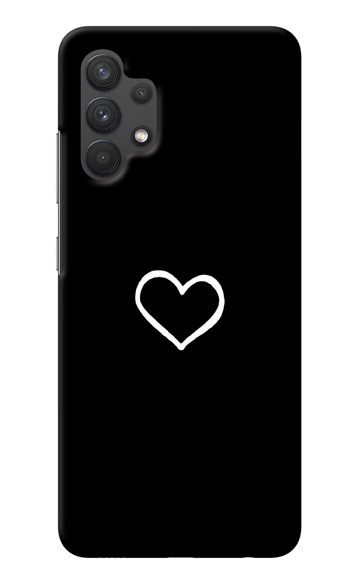 Heart Samsung A32 4G Back Cover