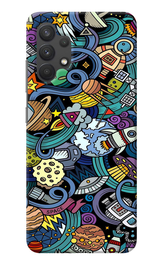 Space Abstract Samsung A32 4G Back Cover