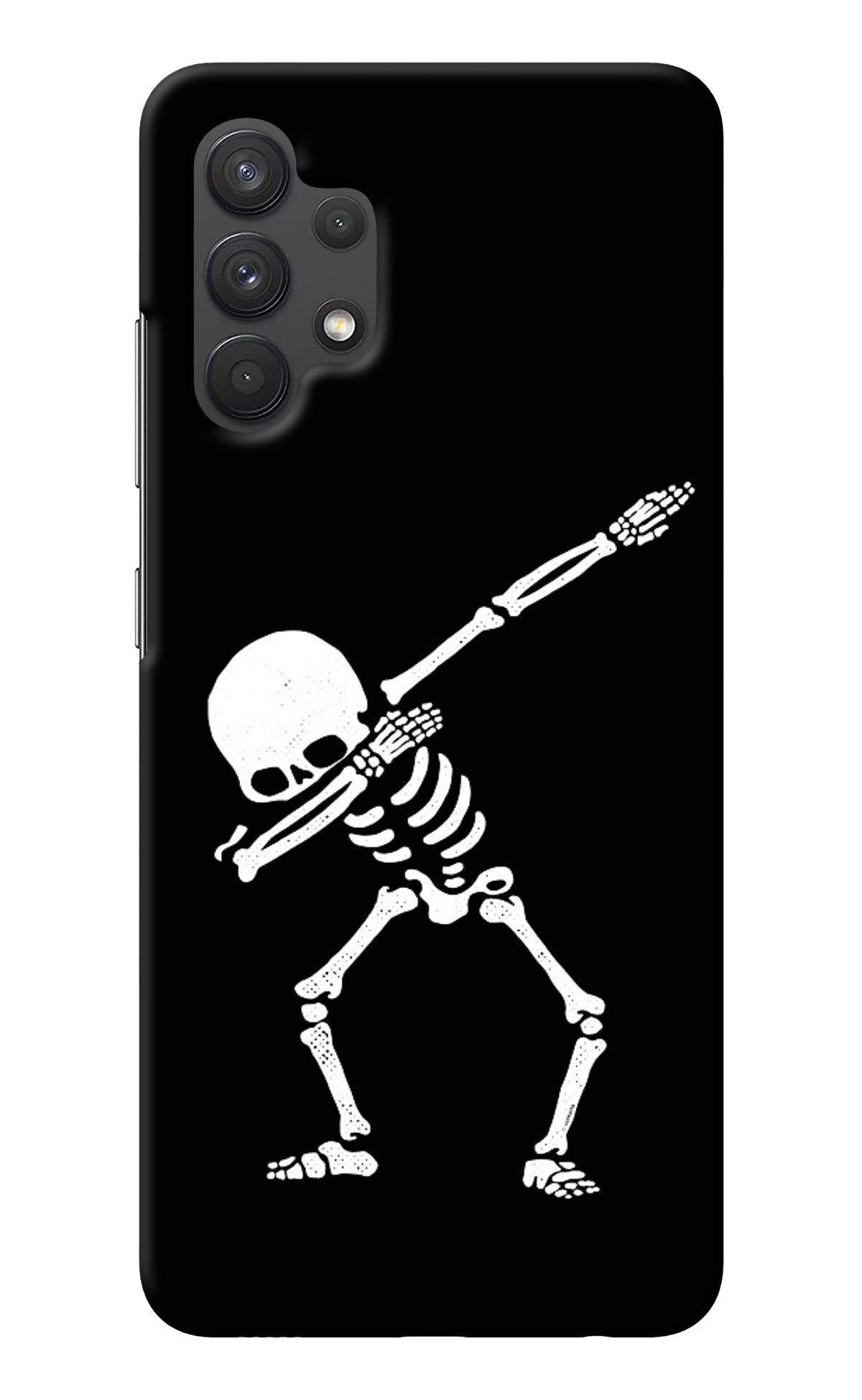 Dabbing Skeleton Art Samsung A32 4G Back Cover