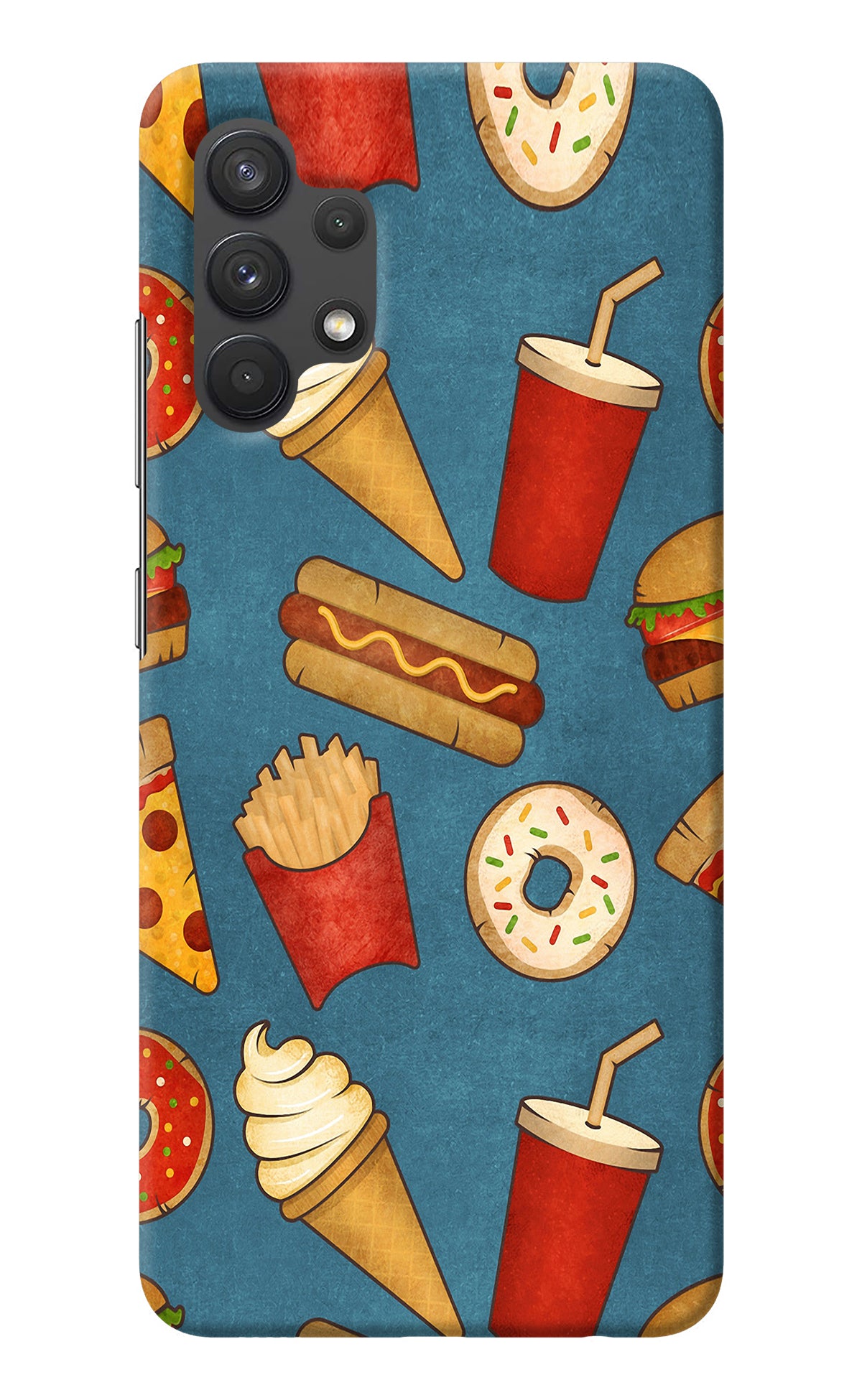 Foodie Samsung A32 4G Back Cover