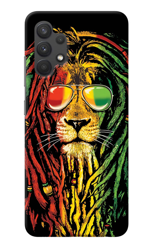 Rasta Lion Samsung A32 4G Back Cover