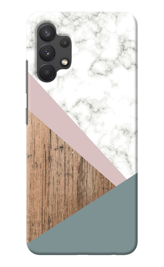 Marble wood Abstract Samsung A32 4G Back Cover