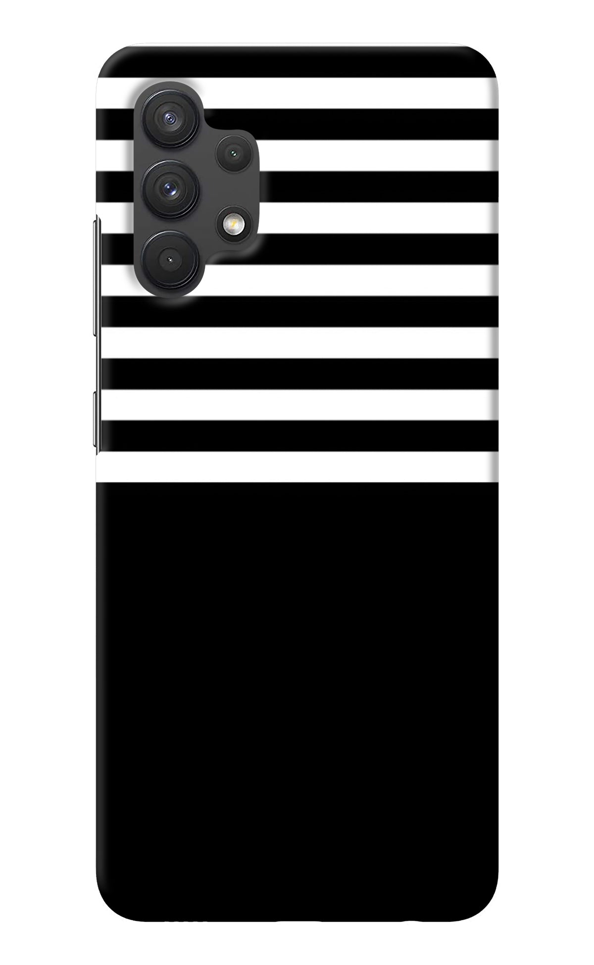 Black and White Print Samsung A32 4G Back Cover