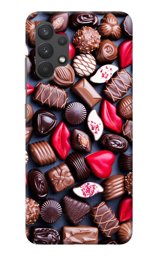 Chocolates Samsung A32 4G Back Cover