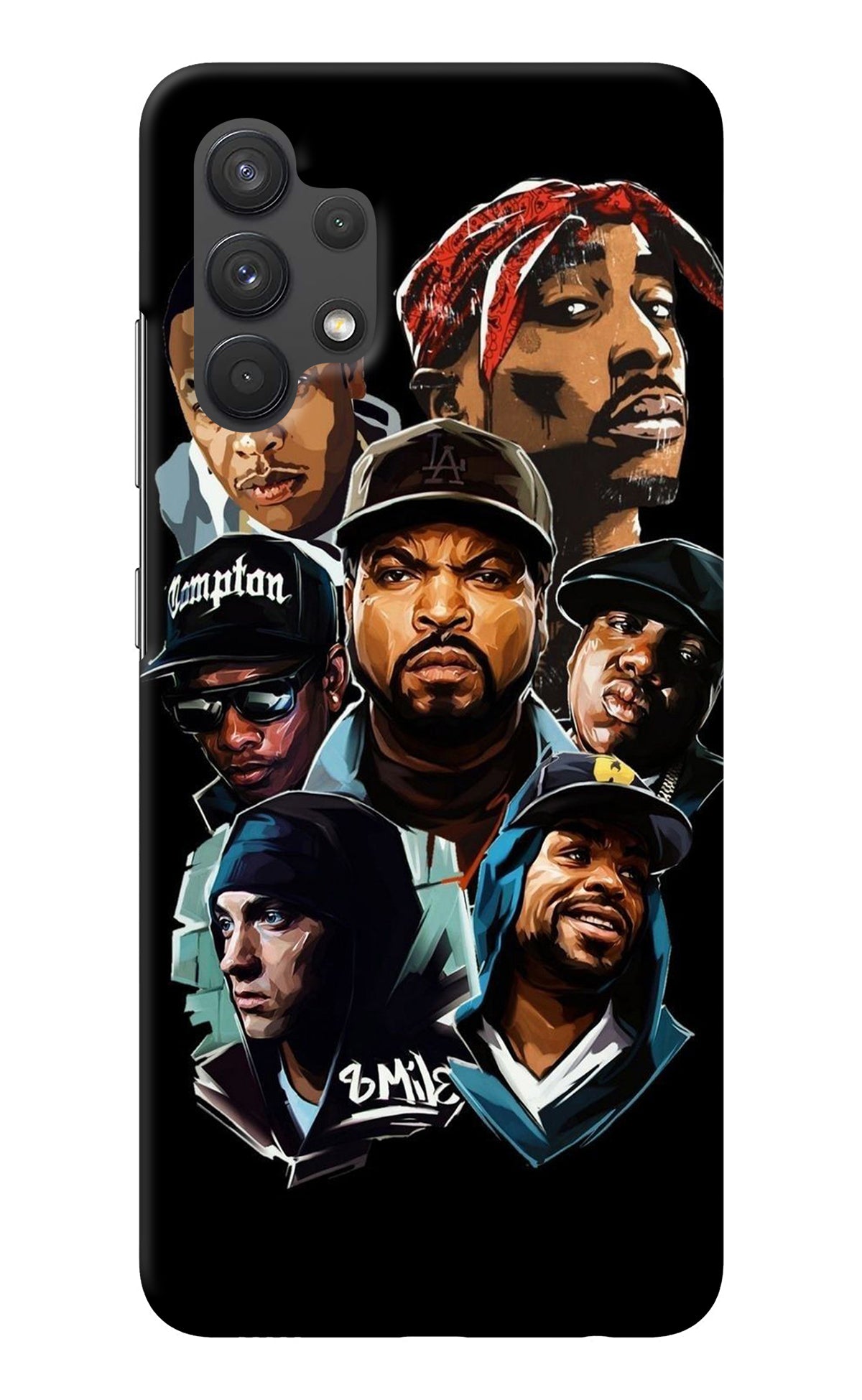 Rappers Samsung A32 4G Back Cover