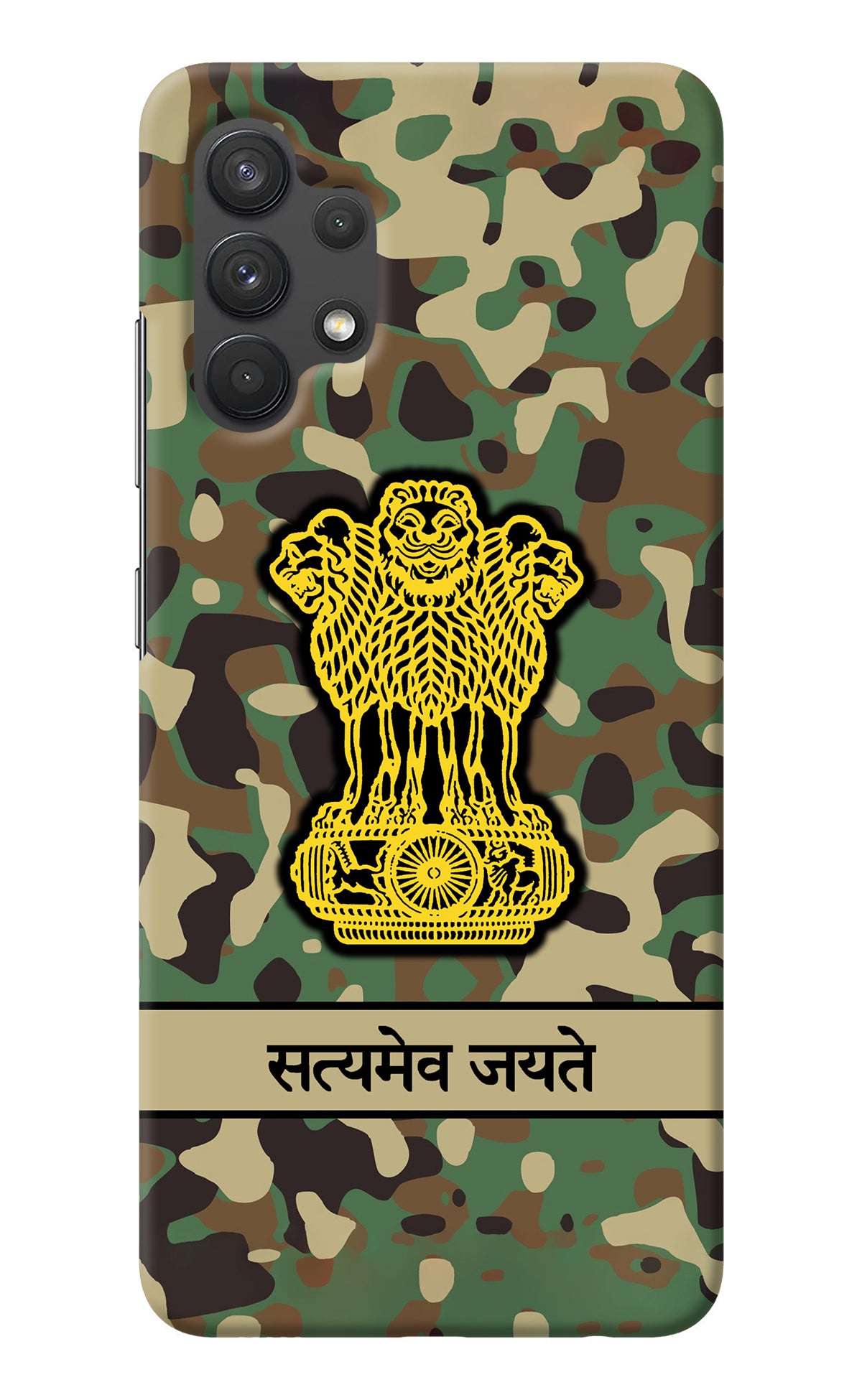 Satyamev Jayate Army Samsung A32 4G Back Cover