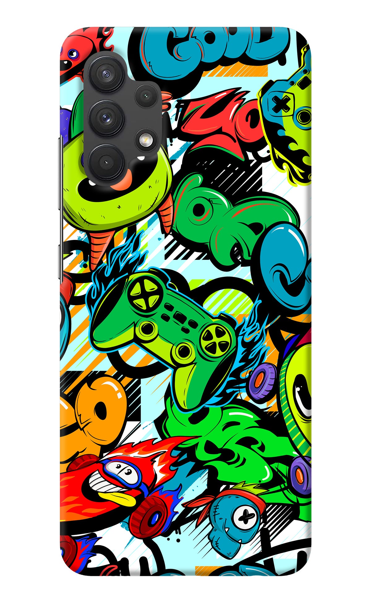 Game Doodle Samsung A32 4G Back Cover