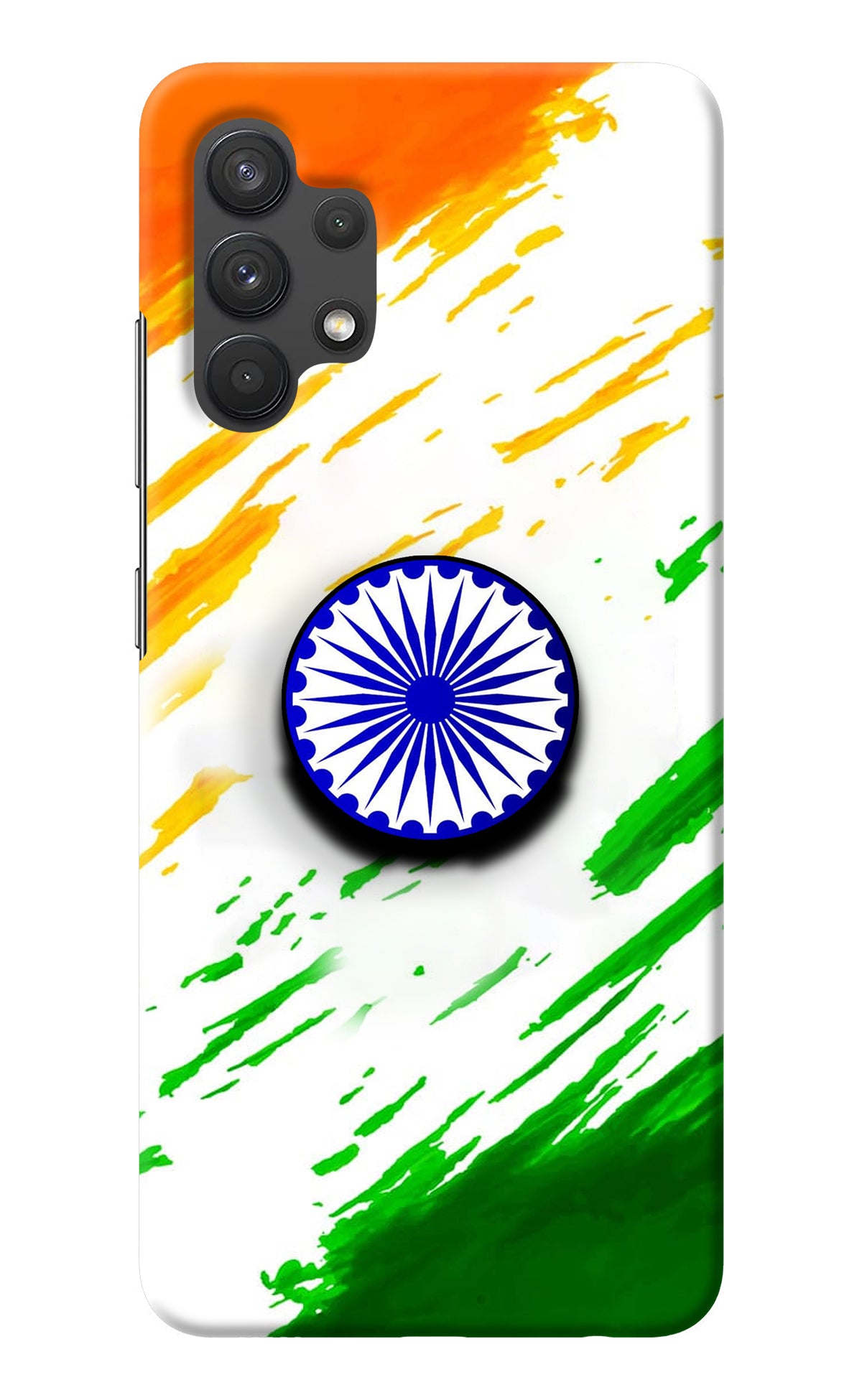 Indian Flag Ashoka Chakra Samsung A32 4G Pop Case