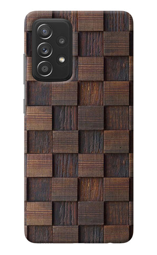 Wooden Cube Design Samsung A52/A52s 5G Back Cover