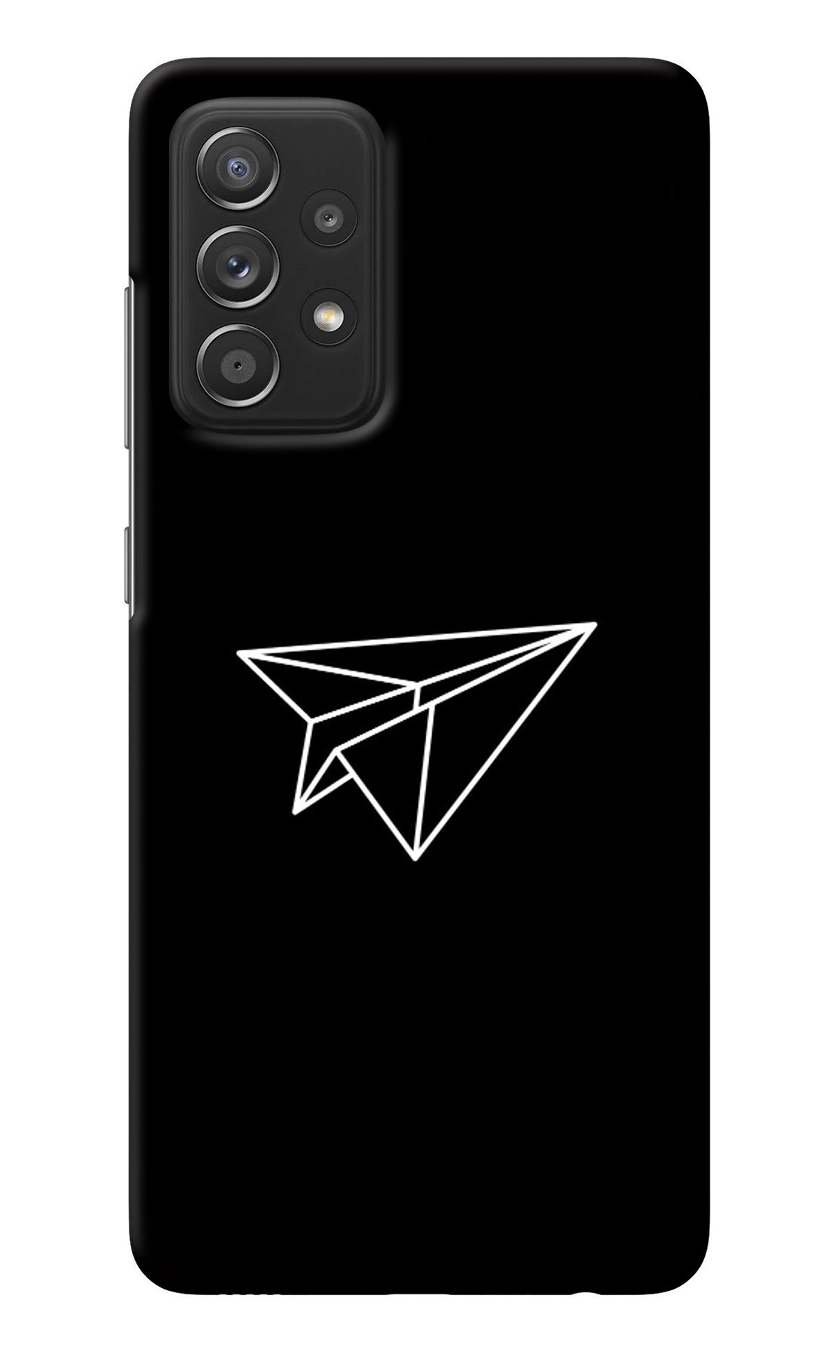 Paper Plane White Samsung A52/A52s 5G Back Cover