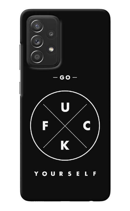 Go Fuck Yourself Samsung A52/A52s 5G Back Cover