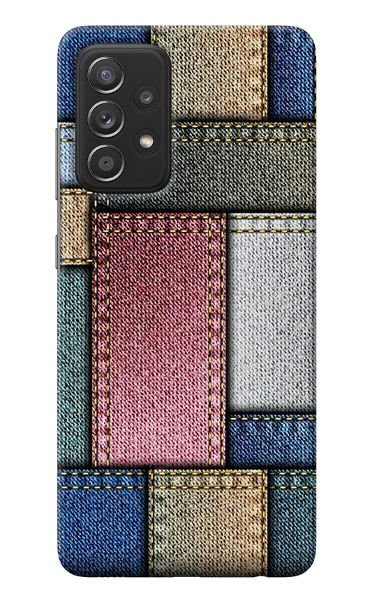 Multicolor Jeans Samsung A52/A52s 5G Back Cover