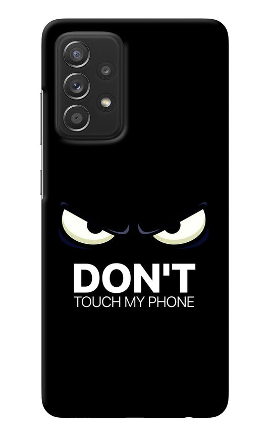 Don'T Touch My Phone Samsung A52/A52s 5G Back Cover