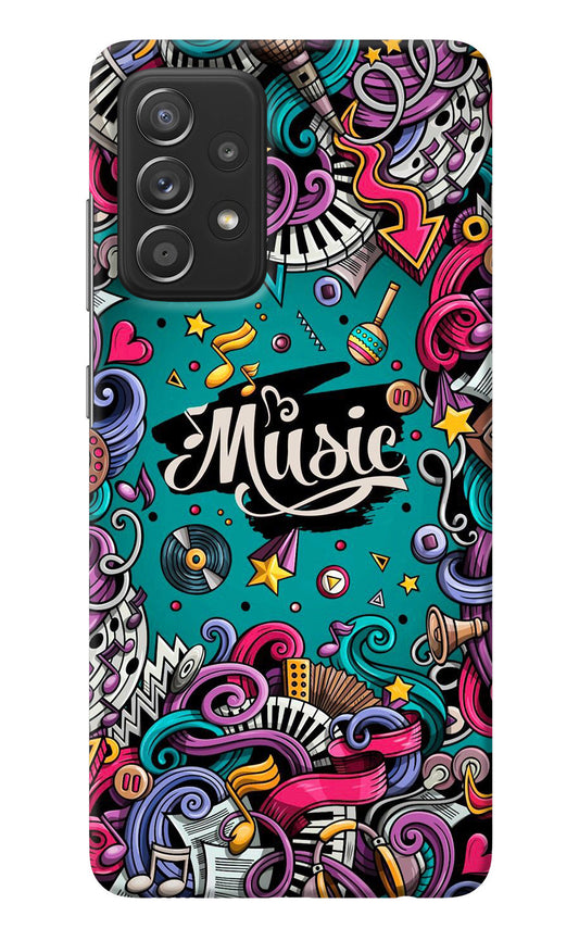Music Graffiti Samsung A52/A52s 5G Back Cover