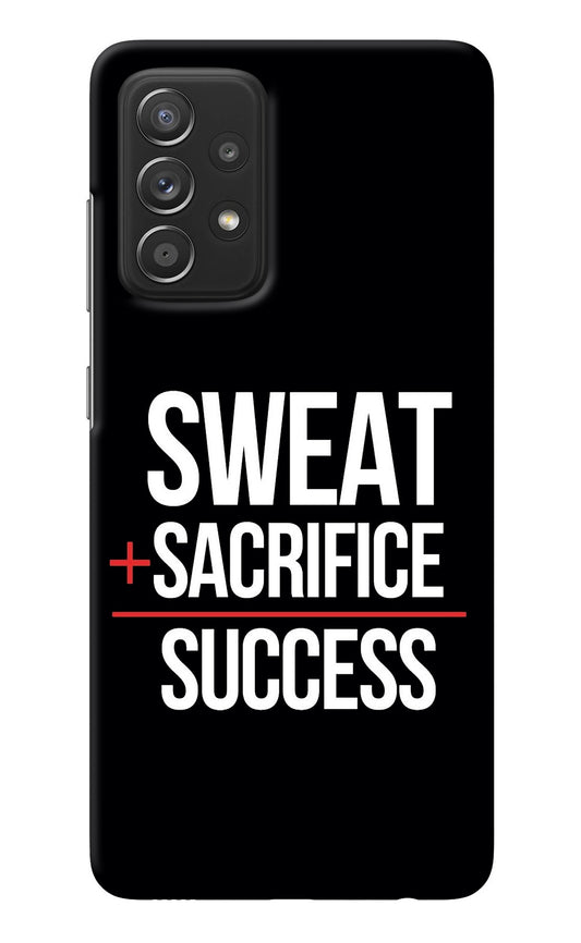 Sweat Sacrifice Success Samsung A52/A52s 5G Back Cover