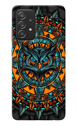 Angry Owl Art Samsung A52/A52s 5G Back Cover
