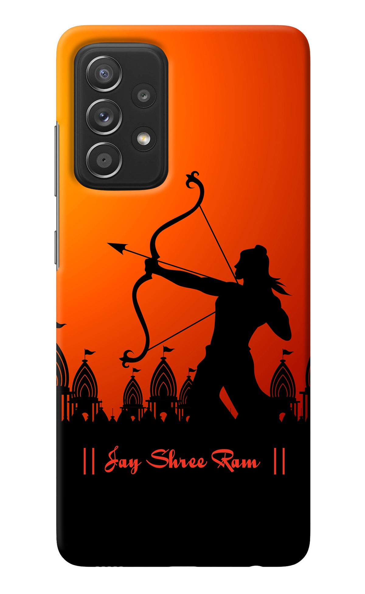 Lord Ram - 4 Samsung A52/A52s 5G Back Cover