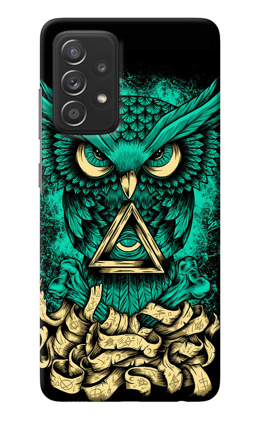 Green Owl Samsung A52/A52s 5G Back Cover