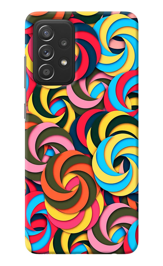 Spiral Pattern Samsung A52/A52s 5G Back Cover