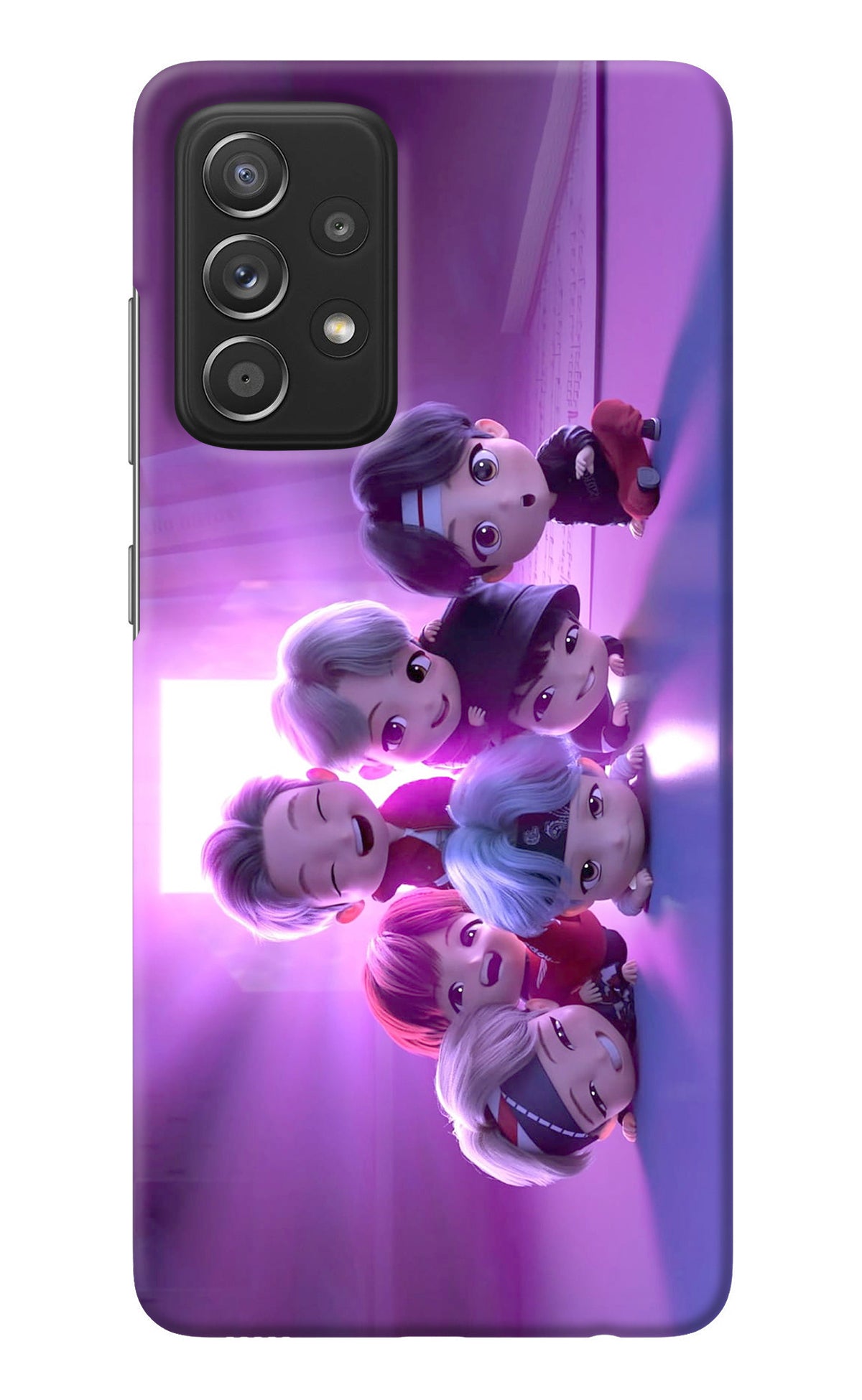 BTS Chibi Samsung A52/A52s 5G Back Cover