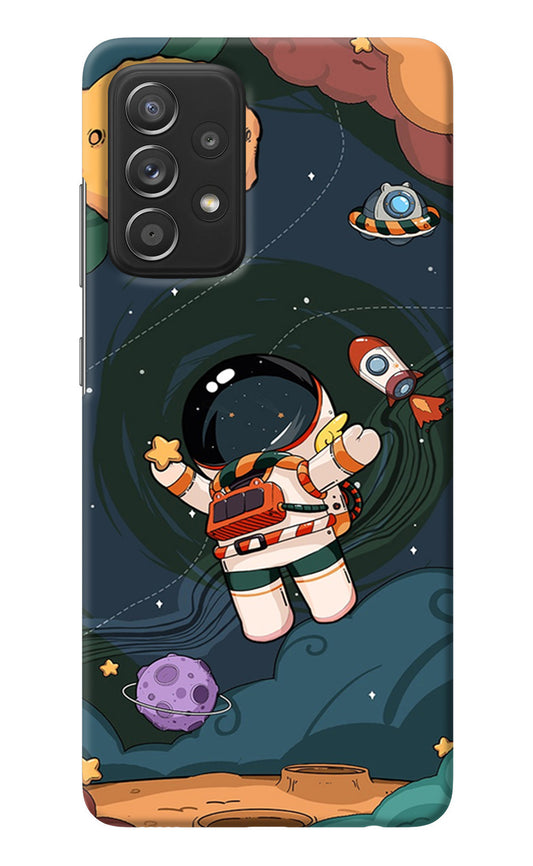 Cartoon Astronaut Samsung A52/A52s 5G Back Cover