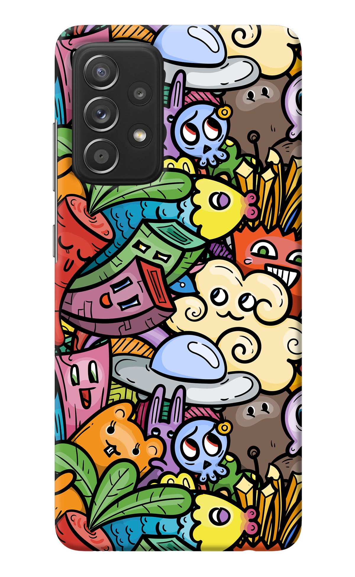 Veggie Doodle Samsung A52/A52s 5G Back Cover