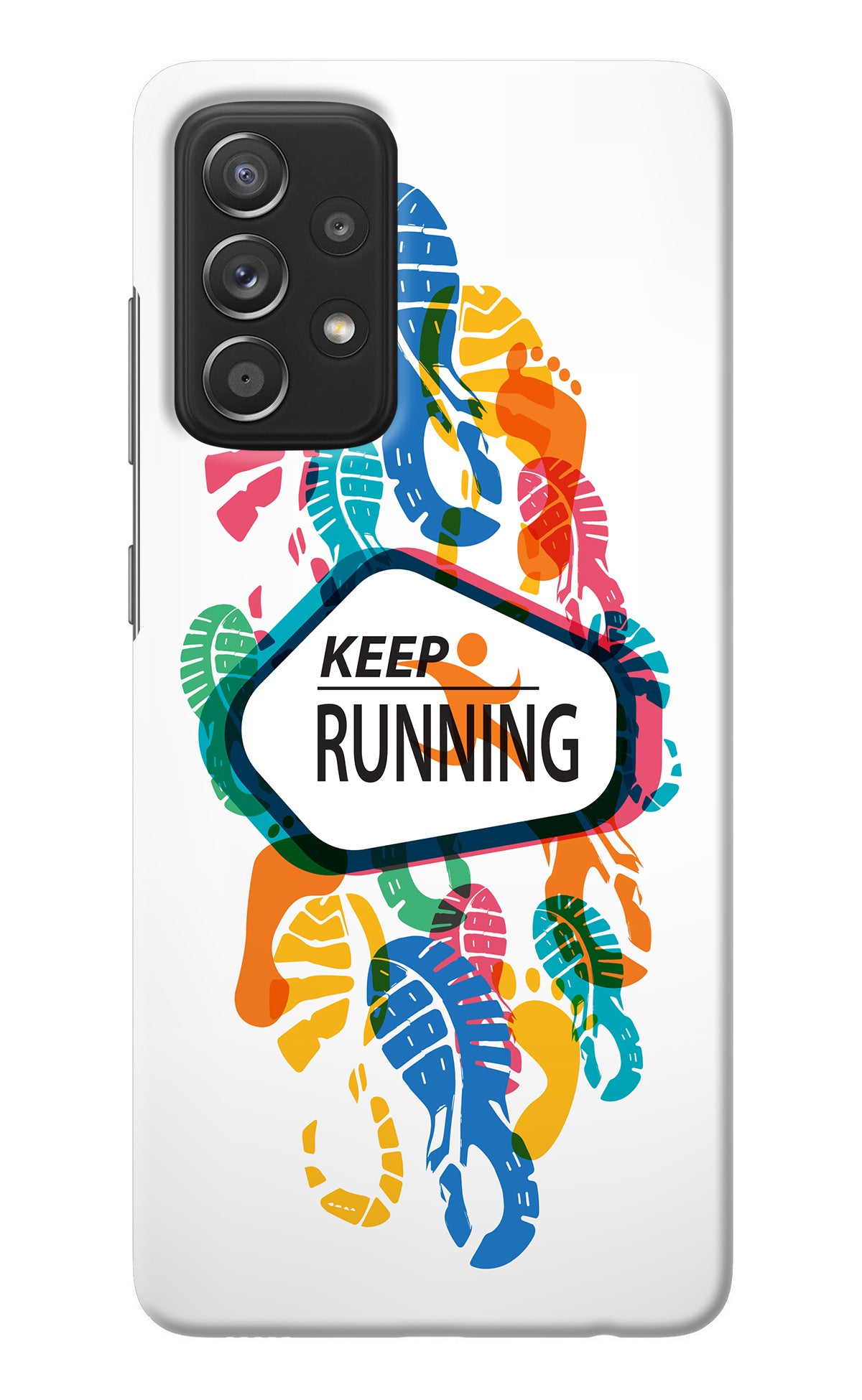 Keep Running Samsung A52/A52s 5G Back Cover