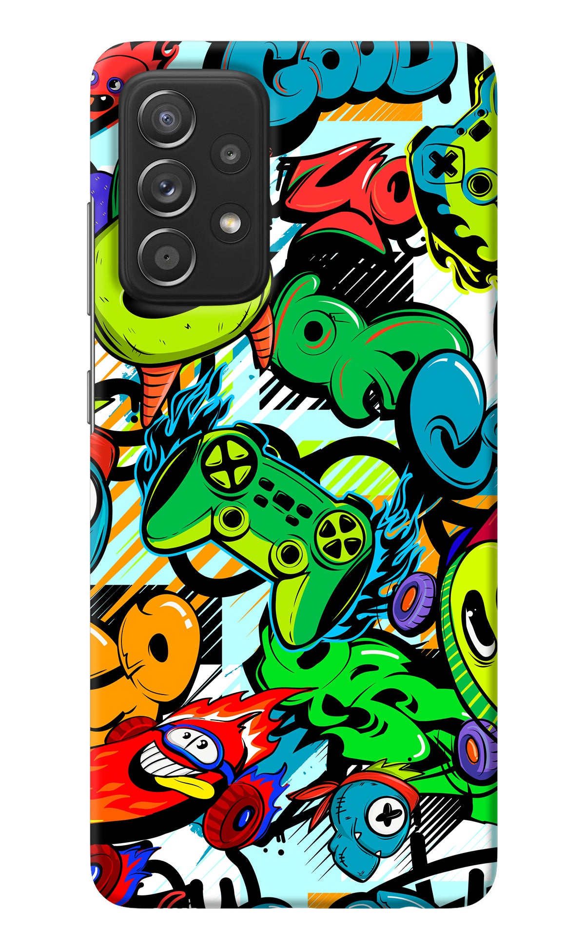 Game Doodle Samsung A52/A52s 5G Back Cover