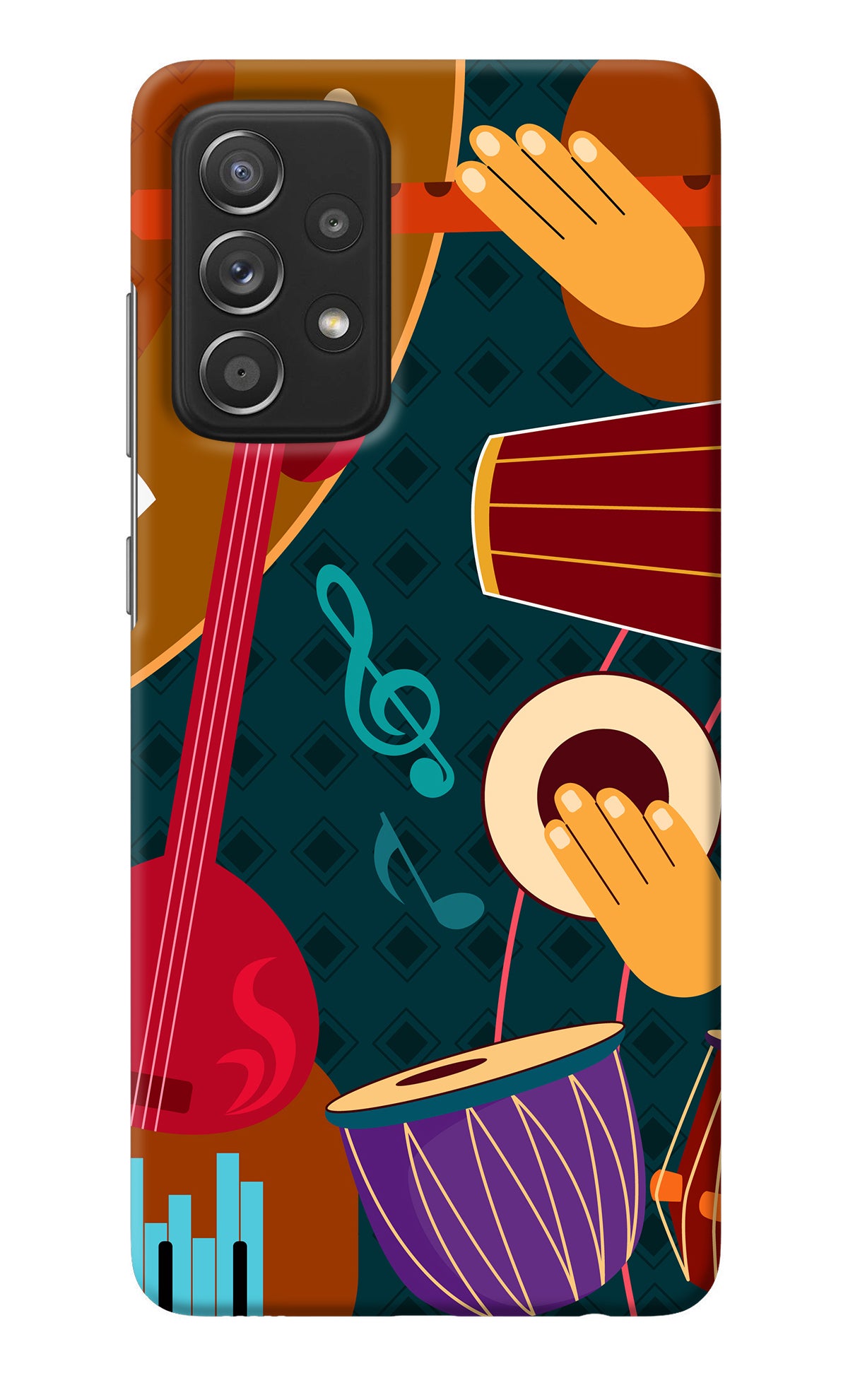 Music Instrument Samsung A52/A52s 5G Back Cover